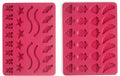 Ibili Set von 2 Gummibärchen-Formen 23 x 18 cm