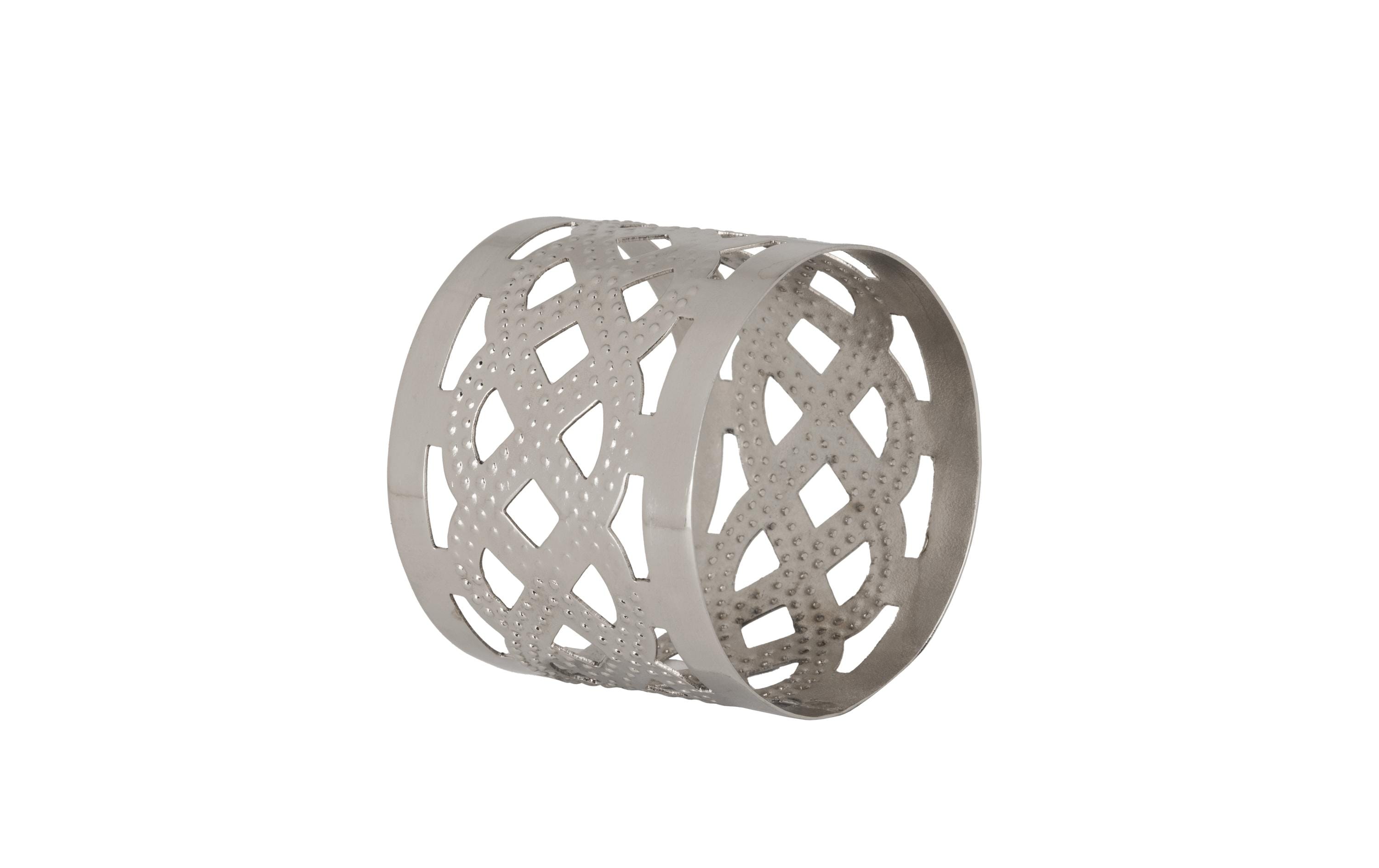 Eglo Serviettenring JANPUR 1 Stück 4.5x4cm, Silber