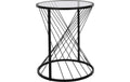 Eglo Beistelltisch OTAWARA Metall/Glas, 46x55cm