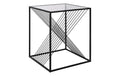 Eglo Beistelltisch OTAWARA Metall/Glas, 45.5x45.5x55cm