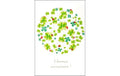 ABC carte d'anniversaire B6, 116 x 173 mm, avec enveloppe