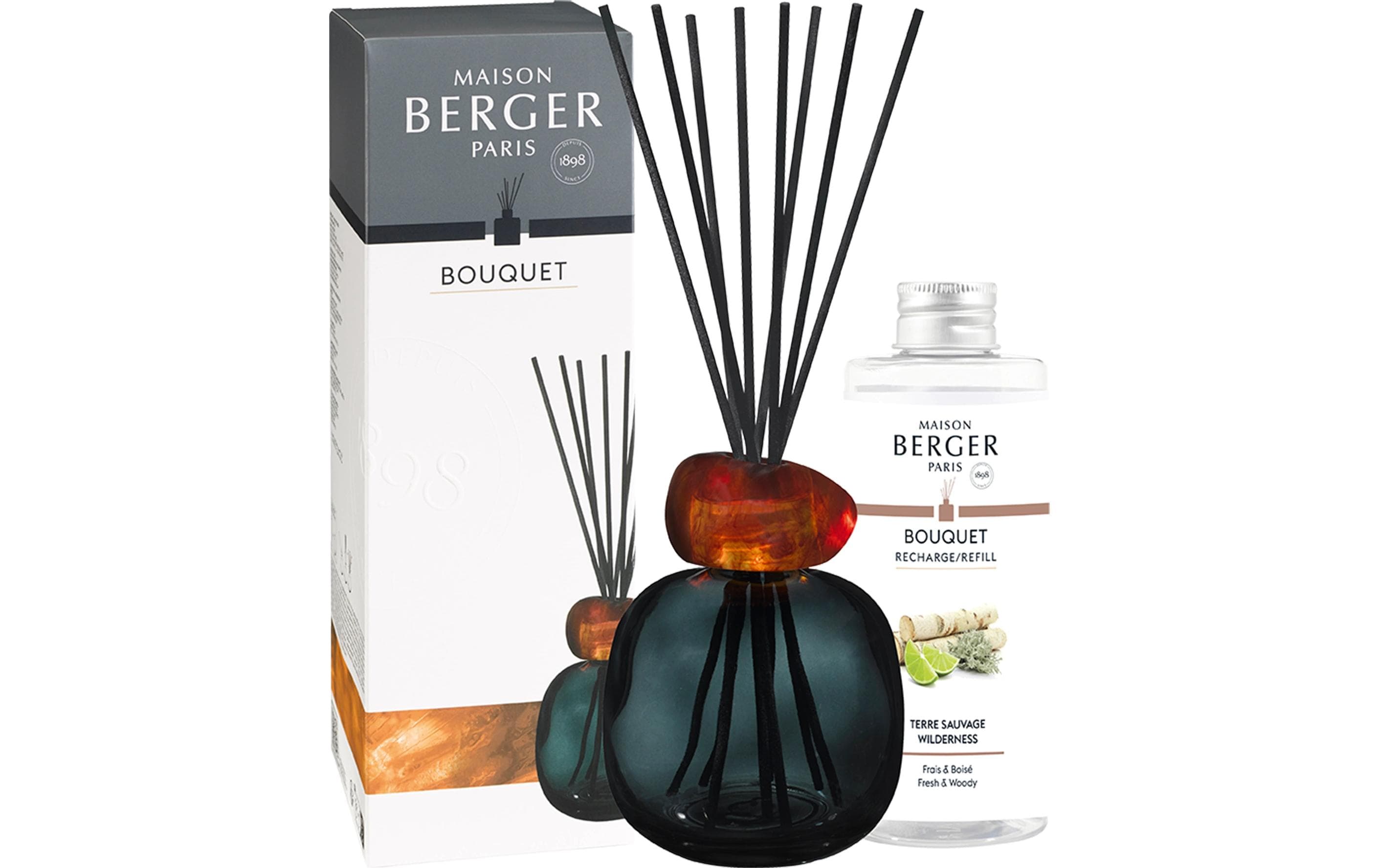 Maison B. Duftstäbchen Minéral Inkl. 180 ml Terre Sauvage, Schwarz
