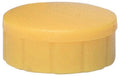 MAUL Magnete solid, 10 Stk Ø 15 mm, gelb
