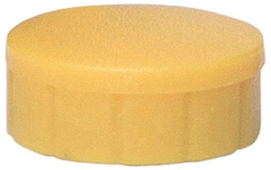 MAUL Magnete solid, 10 Stk Ø 15 mm, gelb