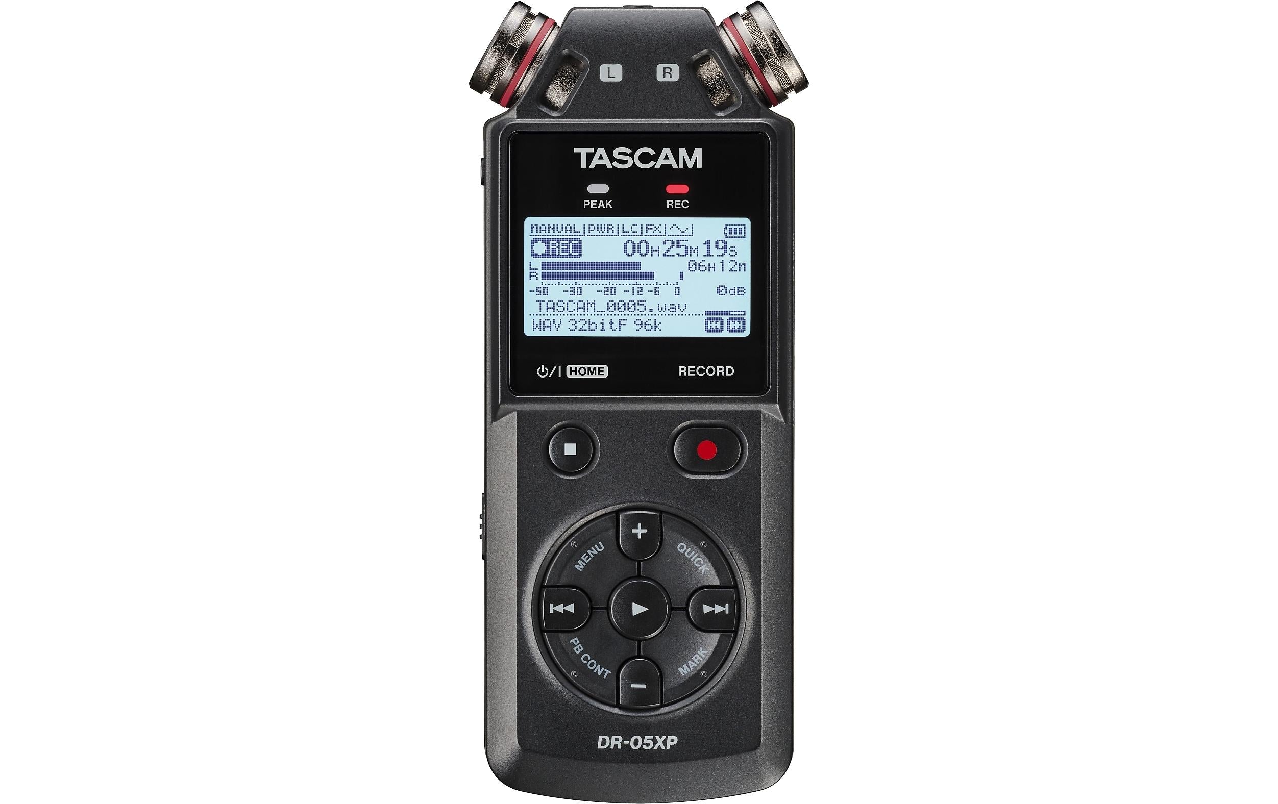 Tascam DR-05XP 2-Kanal-Handheld-Audiorecorder