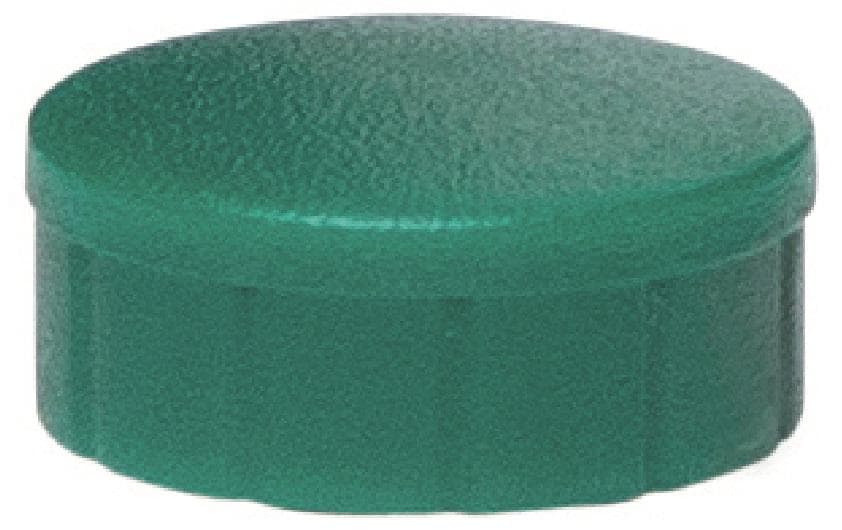 MAUL Magnete solid, 10 Stk Ø 15 mm, grün
