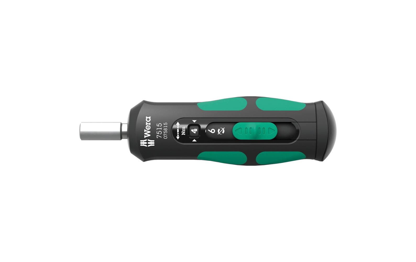 Wera Drehmomentschraubendreher 7515 Kraftform Safe-Torque Speed 2-6 Nm