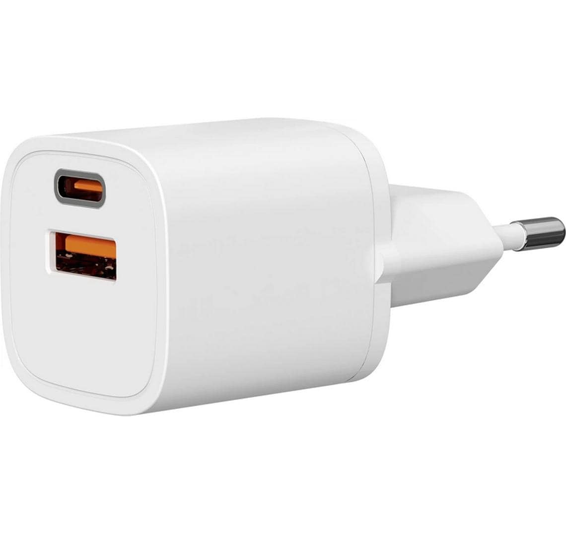 Abzweigstecker 1xT13, mit USB C und A 5V, 3A, 33W, weiss