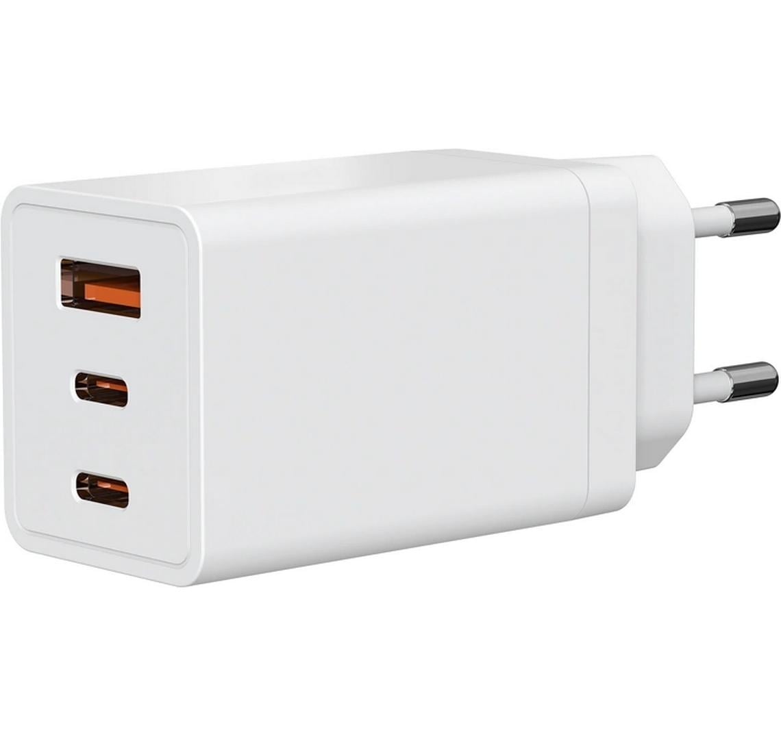 Abzweigstecker 1xT13, mit 2 USB C 1 USB A 5V, 3A, 67W, weiss