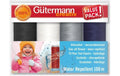 Gütermann Nähfaden Set Water Repellent 100 m, 4 Spulen