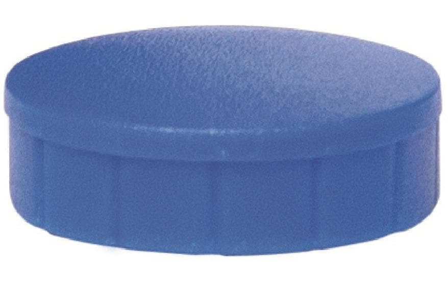 MAUL Magnete solid, 10 Stk Ø 20 mm, blau