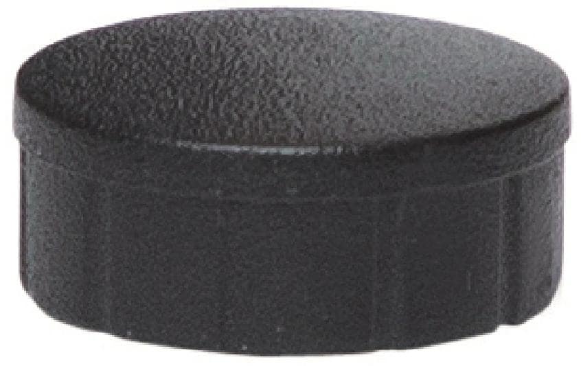 MAUL Magnete solid, 10 Stk Ø 15 mm, schwarz