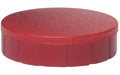 MAUL Magnete solid, 10 Stk Ø 24 mm, rot