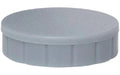 MAUL Magnete solid, 10 Stk Ø 24 mm, grau