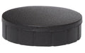MAUL Magnete solid, 10 Stk Ø 24 mm, schwarz