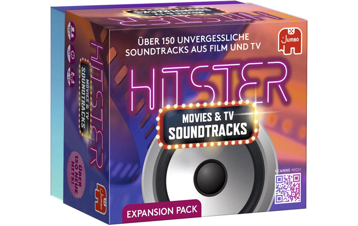 Hitster Soundtracks ab 16 Jahren, 2-10 Spielende