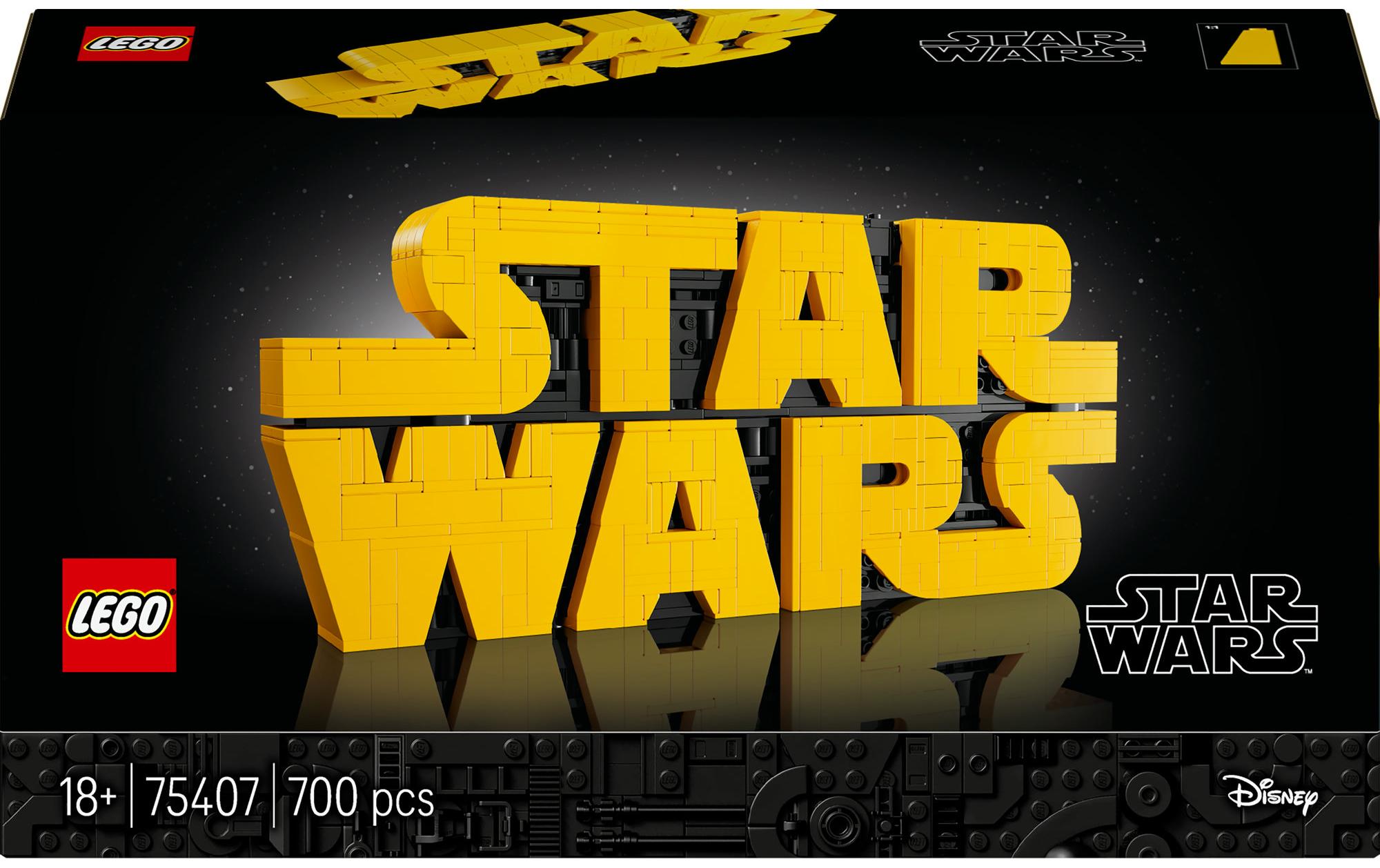 LEGO Star Wars™ Logo aus LEGO Steinen LEGO Star Wars