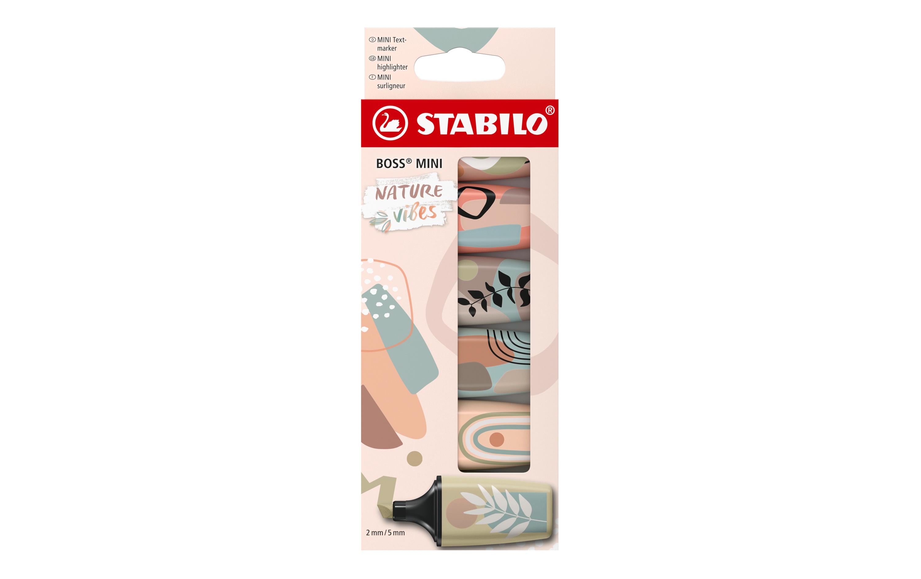 Stabilo BOSS MINI Naturevibes 6er Etui