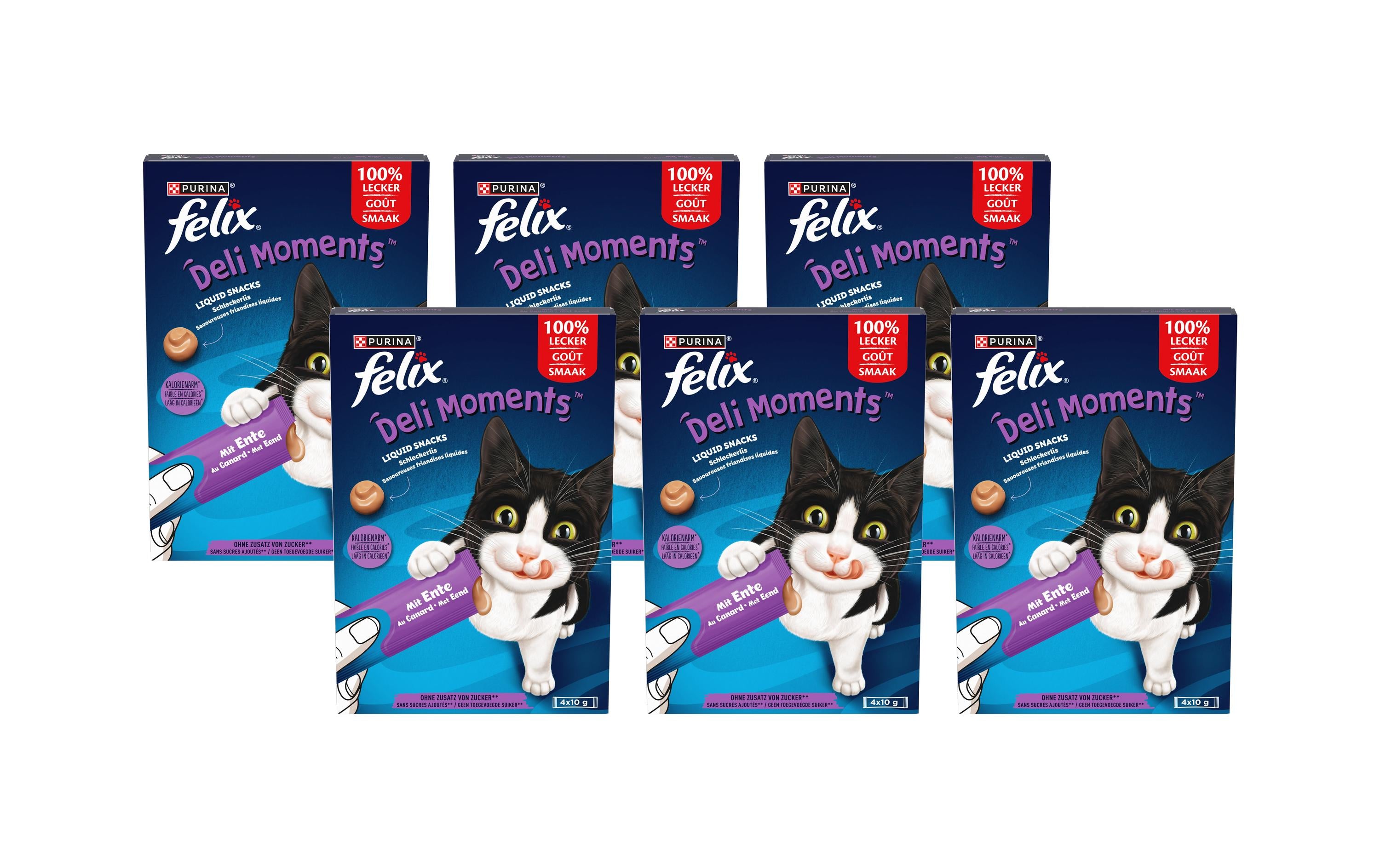Felix Deli Moments Ente 6x 4x10g KIT
