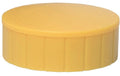 MAUL Magnete solid, 10 Stk Ø 38 mm, gelb