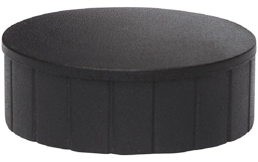 MAUL Magnete solid, 10 Stk Ø 38 mm, schwarz