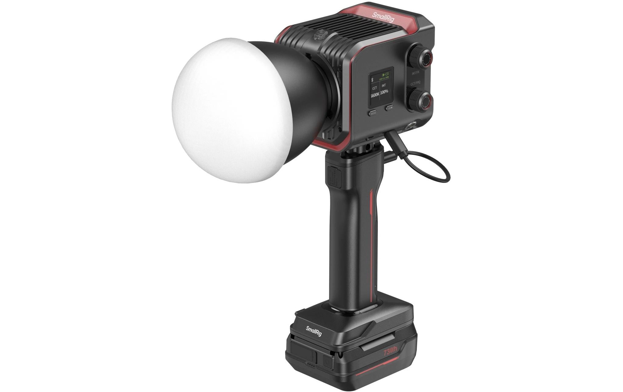 SmallRig RC 100B COB LED Video Light Kit with Battery Grip Handle