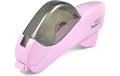 Rapesco SupaCut Klebebandspender inkl. 2x Klebebandrollen, rosa