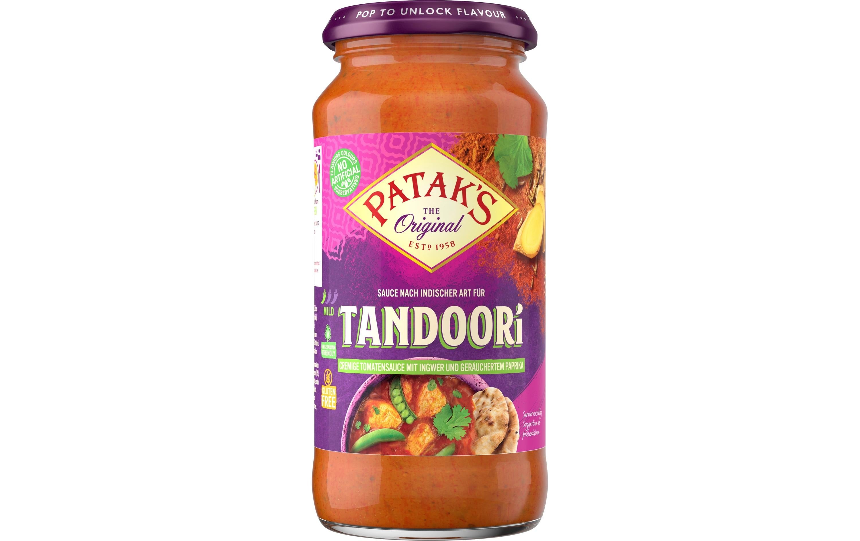Pataks Tandoori Sauce 450 g