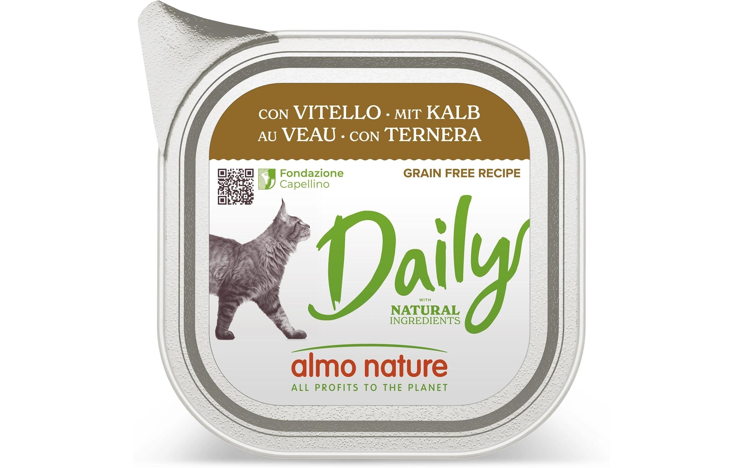 Almo Nature Nassfutter Daily Kalb 100g