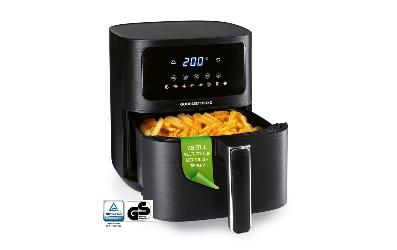 GOURMETmaxx Heissluft-Fritteuse 4.5 Liter 4.5 Liter 1500W