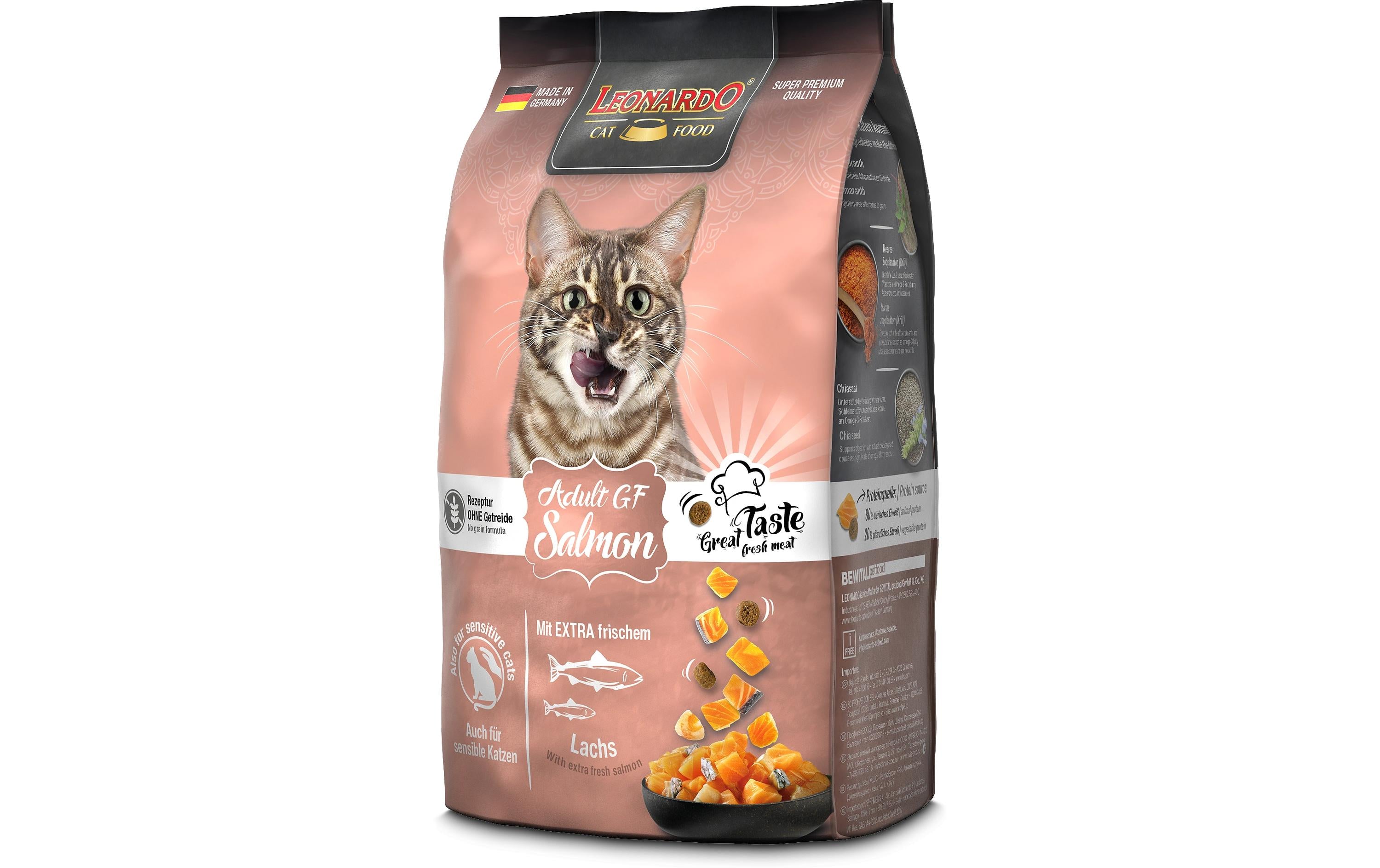 Leonardo Trockenfutter Adult GF Lachs 300g