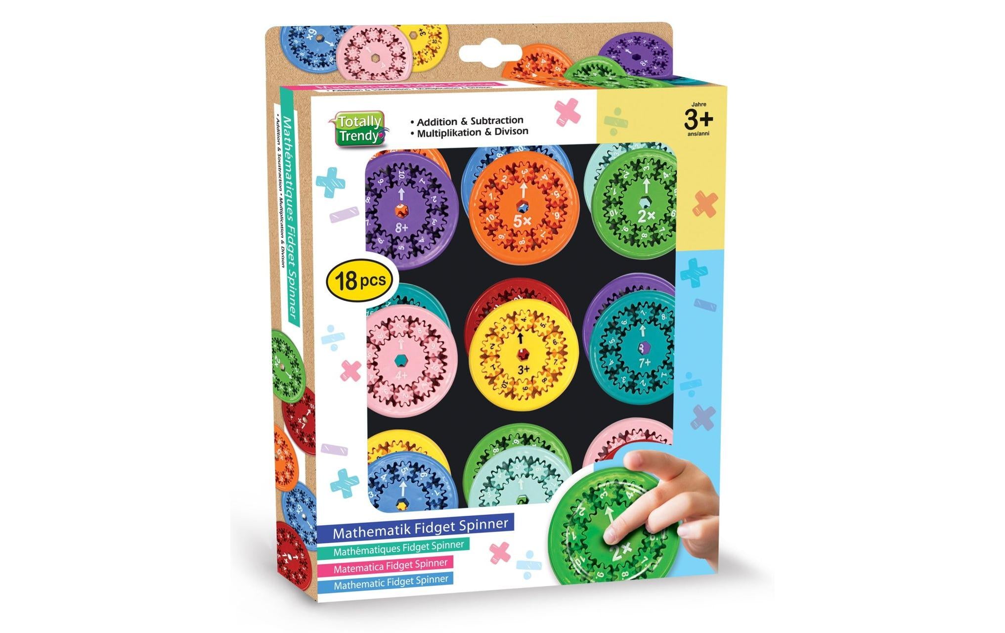 Totally Trendy Mathematik Fidget Spinner