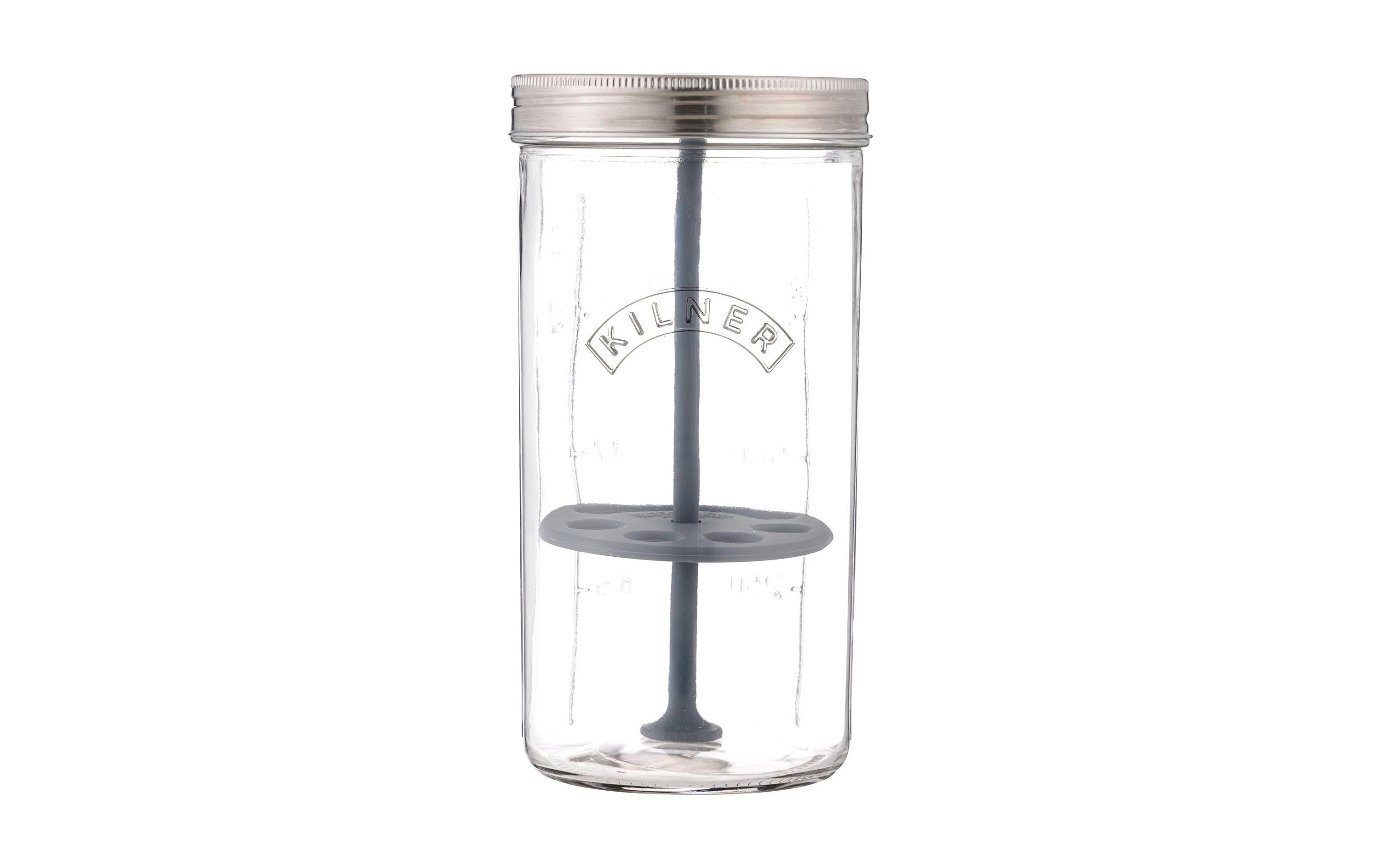 Kilner Kräuteraufbewahrungsbehälter mit Deckelrahmen und Dichtungsdeckel