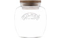 Kilner Universal Sturzgl. 2Lt mit Deckelrahmen und Dichtungsdeckel