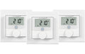 Homematic IP 3x Wandthermostat mit Luftfeuchtigkeitssensor