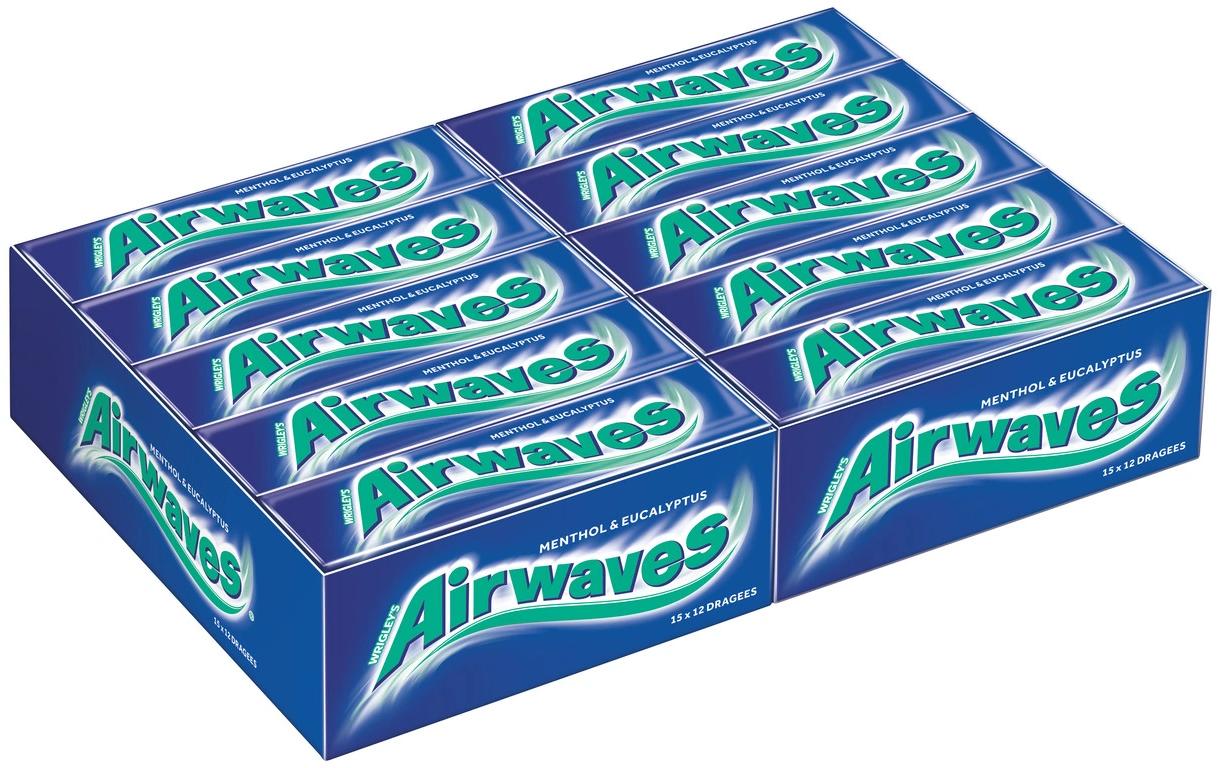 Airwaves Menthol & Eucalyptus 30 x 14 g