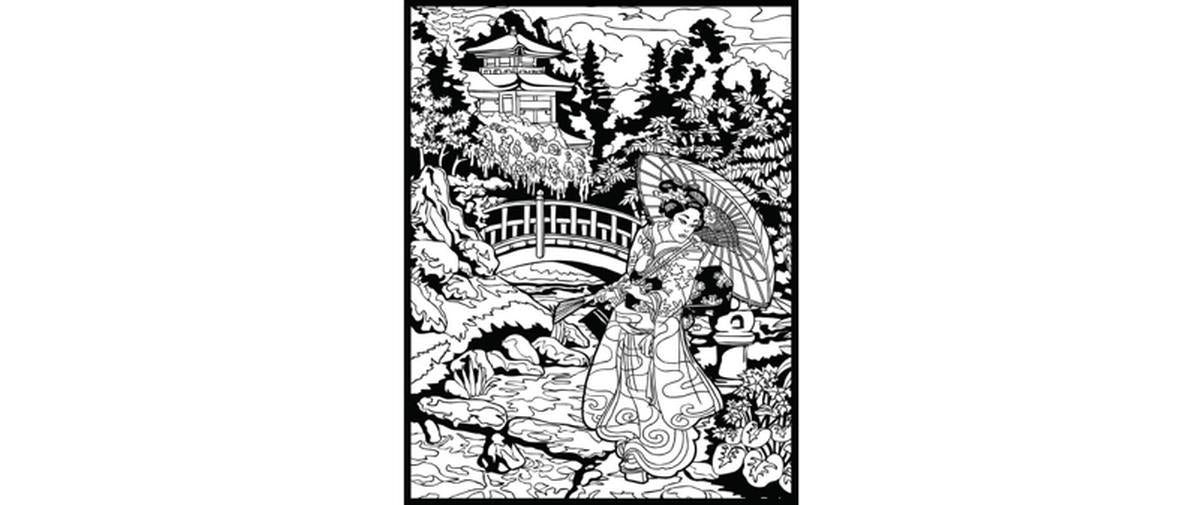 TATARUGA Samtbild A4, Geisha
