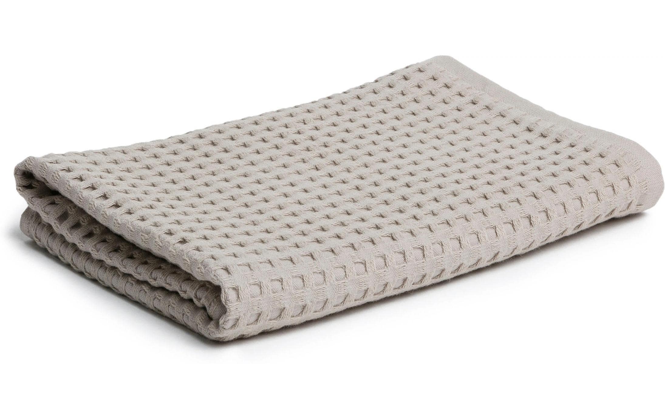 Möve Handtuch Piquée 50 x 100 cm, 100% Baumwolle, Cashmere