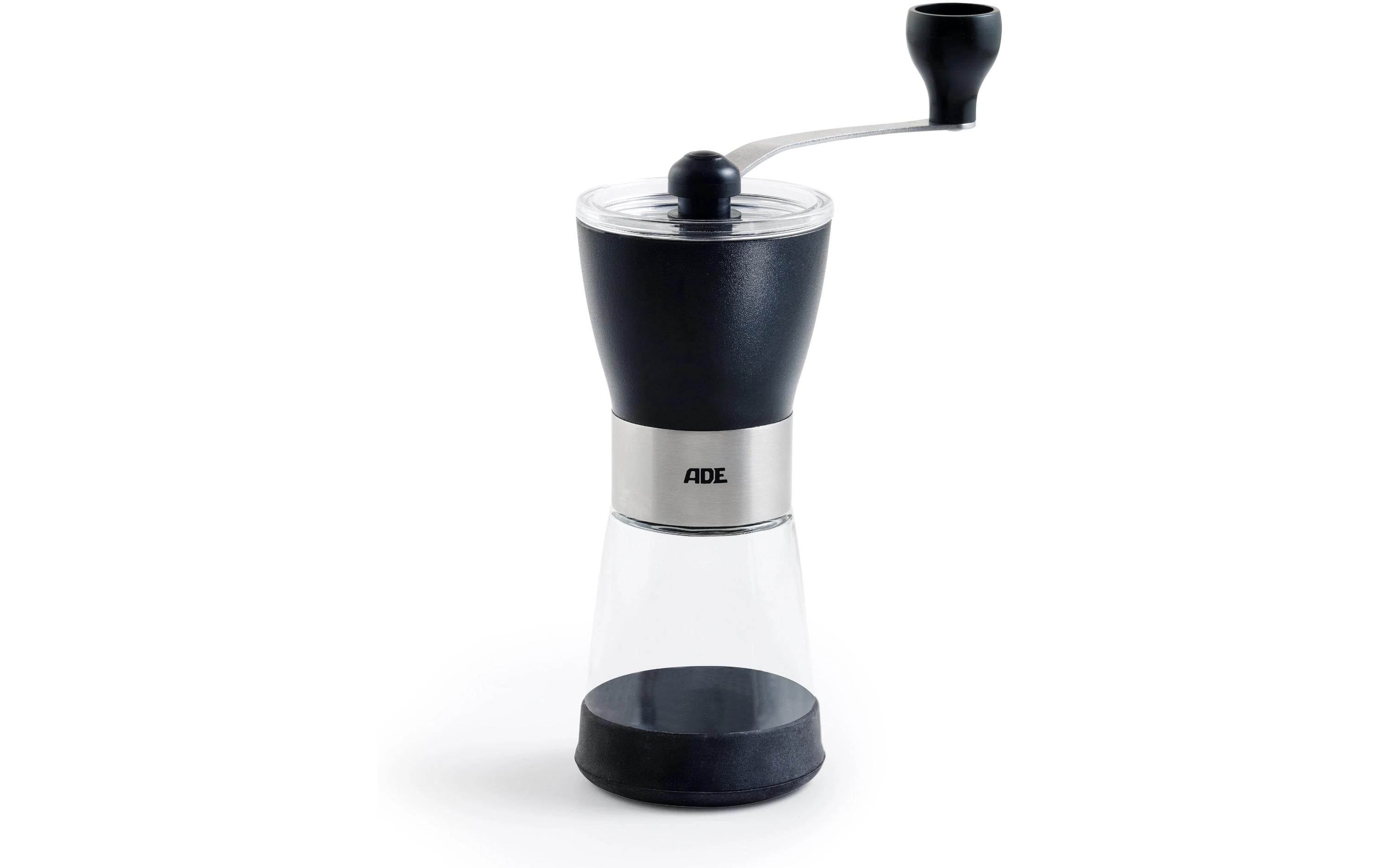 ADE mechanische Kaffeemühle schwarz