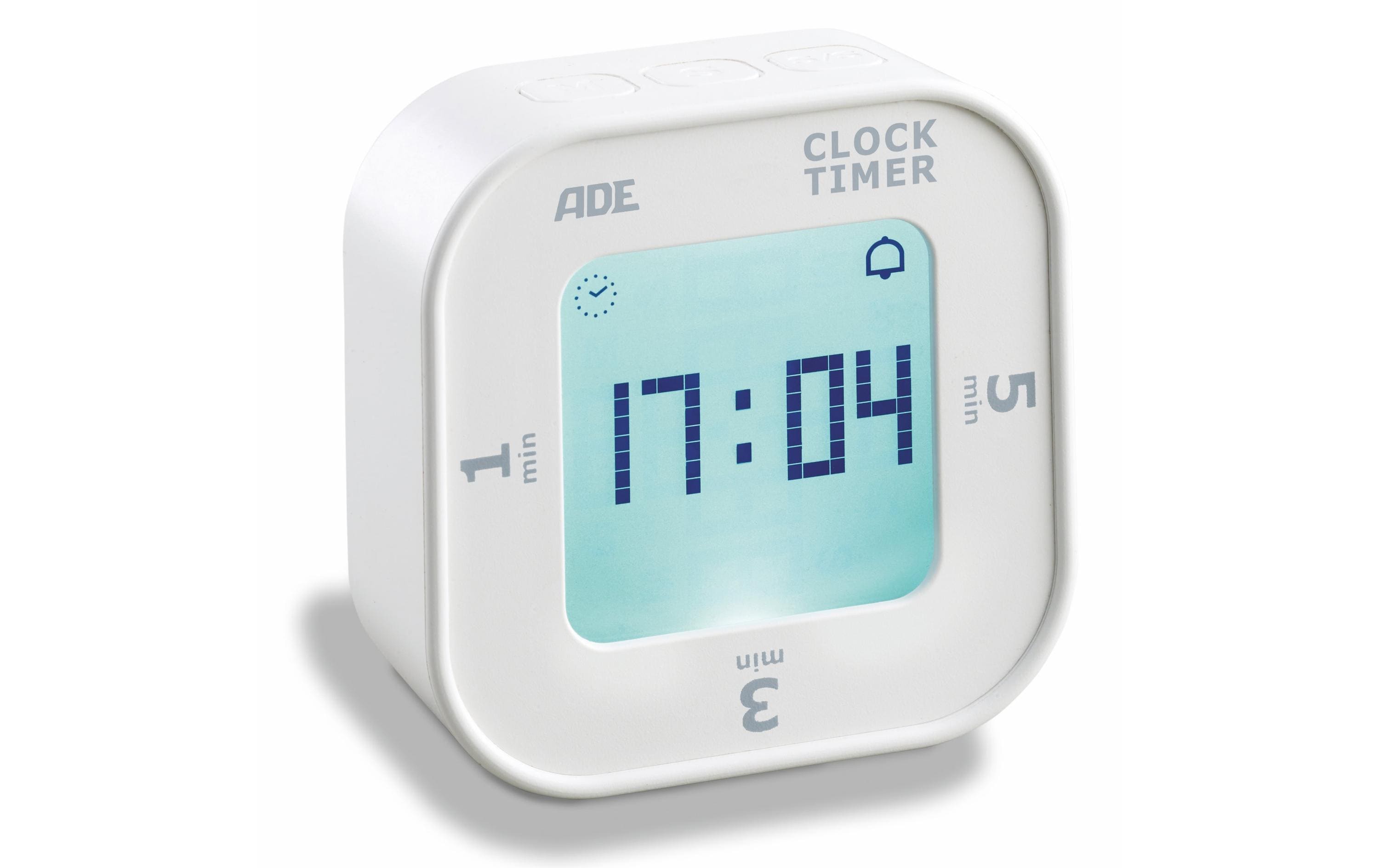 ADE digitaler Küchentimer weiss mit Kipp-Start