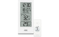 ADE Wetterstation mit Funk-Aussensensor weiss