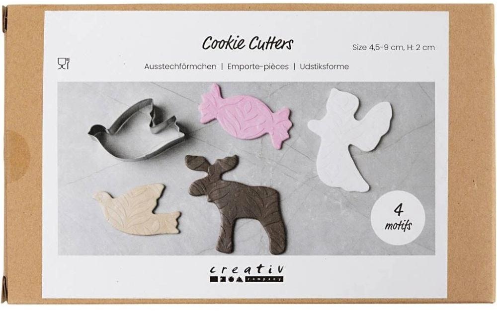 Creativ Company Ausstecher 4,5-9 cm, 4 Stk