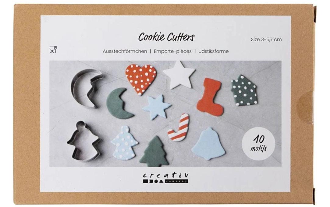 Creativ Company Ausstecher 3-5,7 cm, 10 Stk