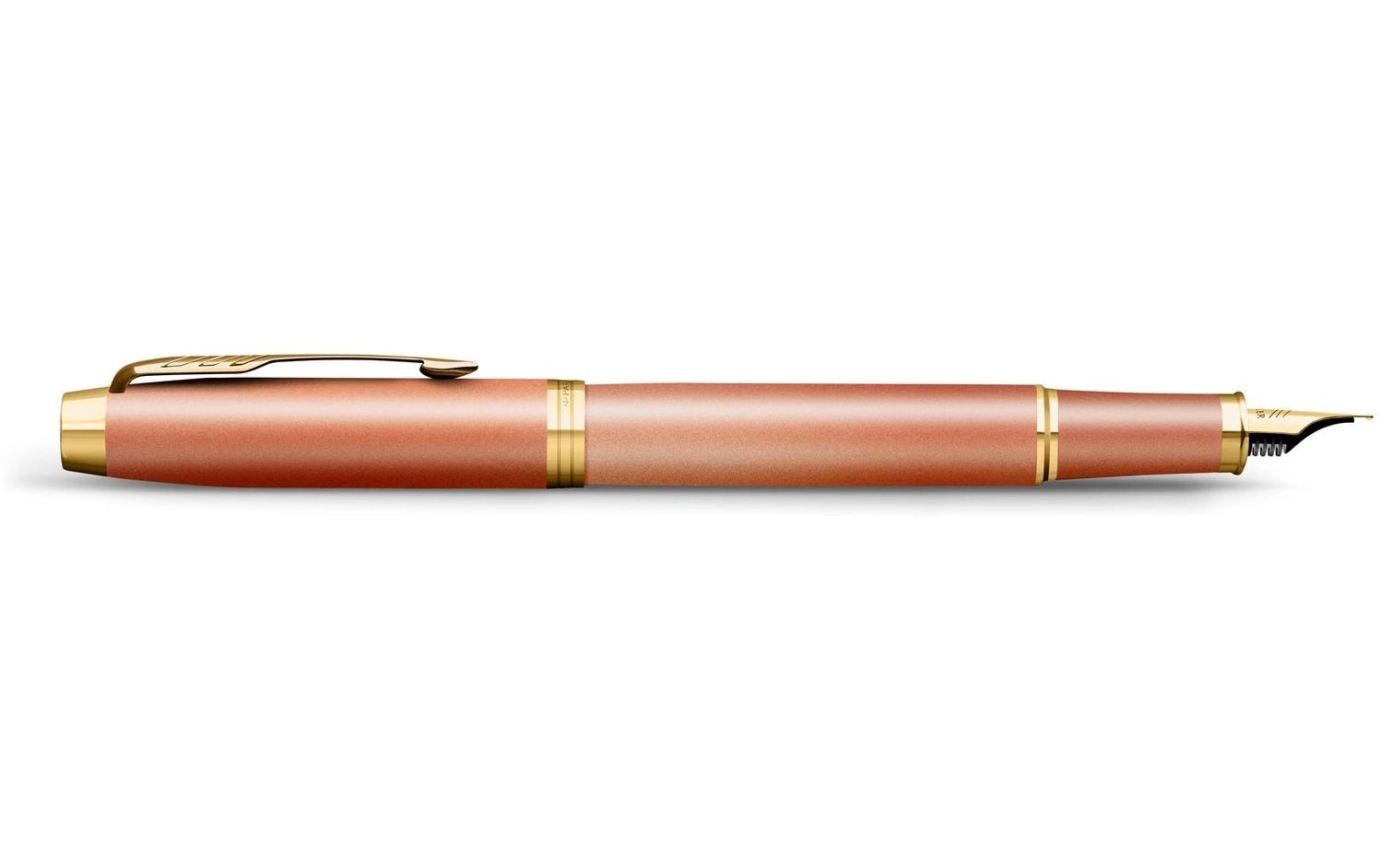 Parker Füllfederhalter IM Rituals Orange, Feder: M blau