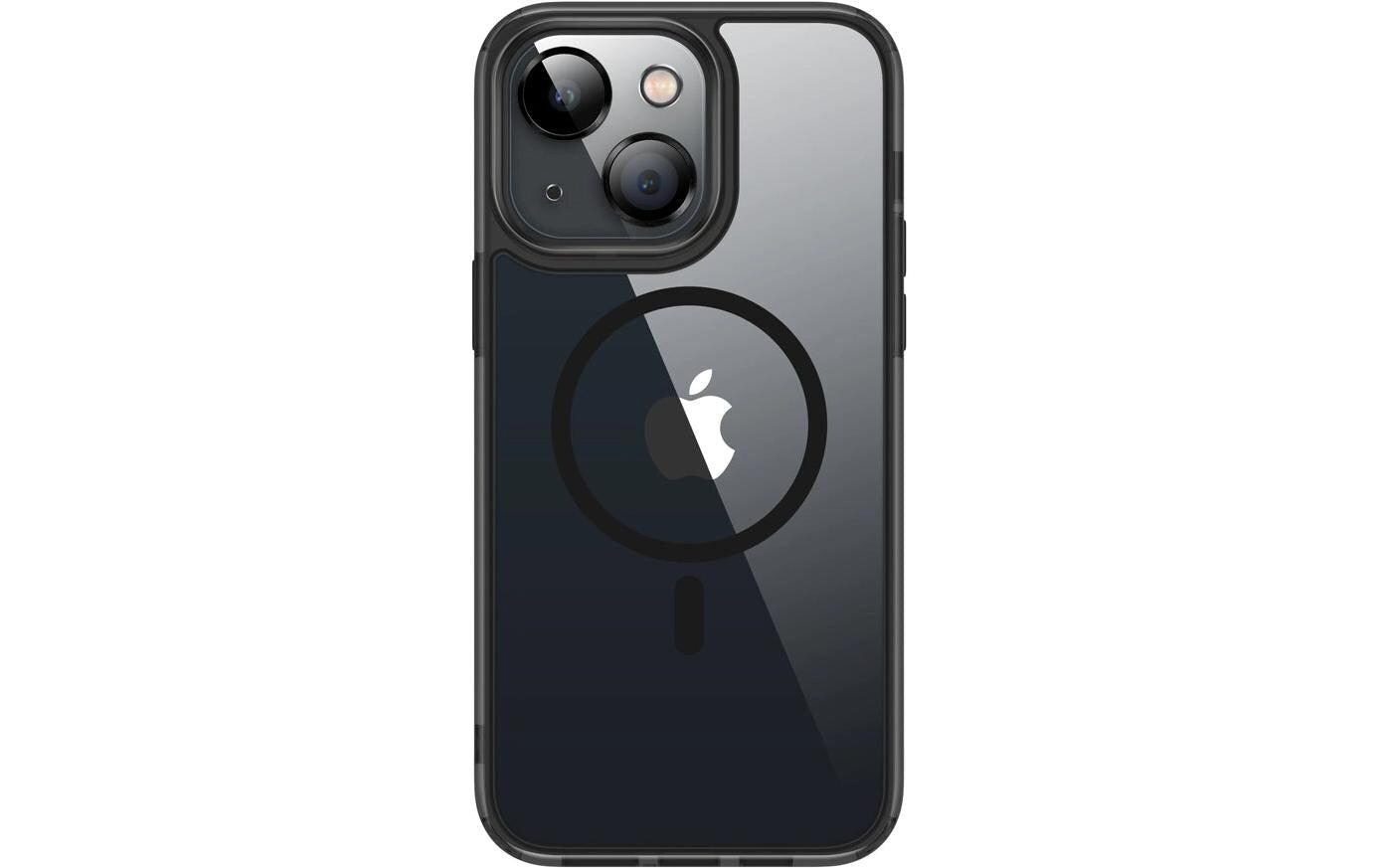 Valenta Back Cover MagSafe - Trend iPhone 15, Black