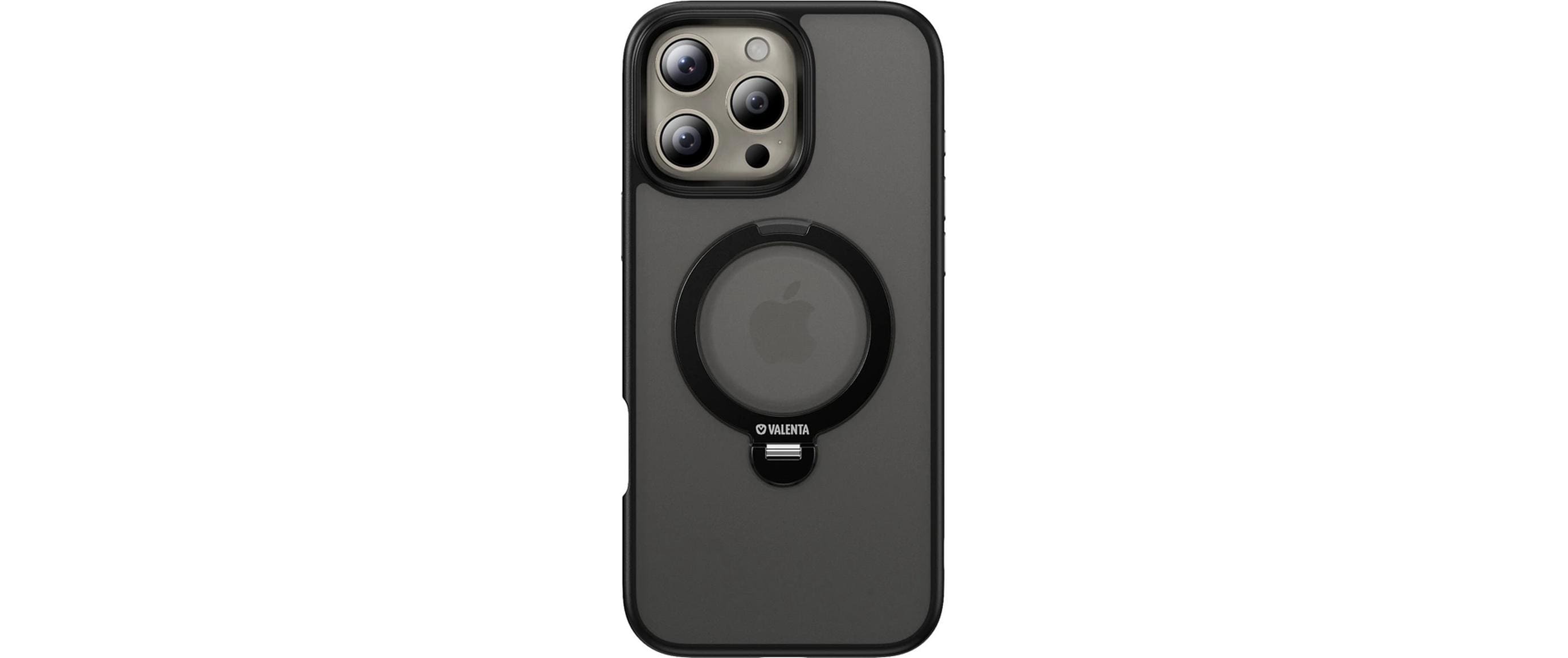 Valenta Back Cover MagSafe - Frost iPhone 16 Pro Max, Black