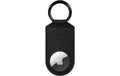 Valenta AirTag Case Snap - Leather Black