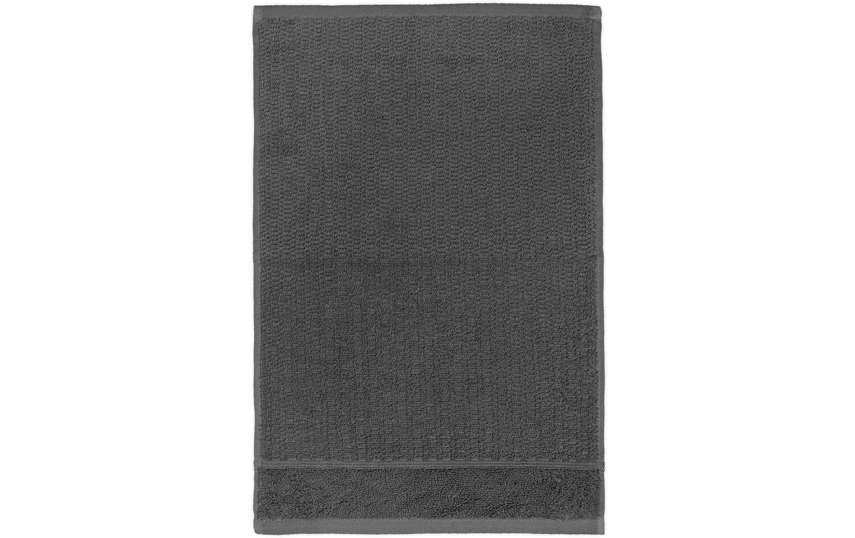 Frottana Gästetuch PEARL graphite