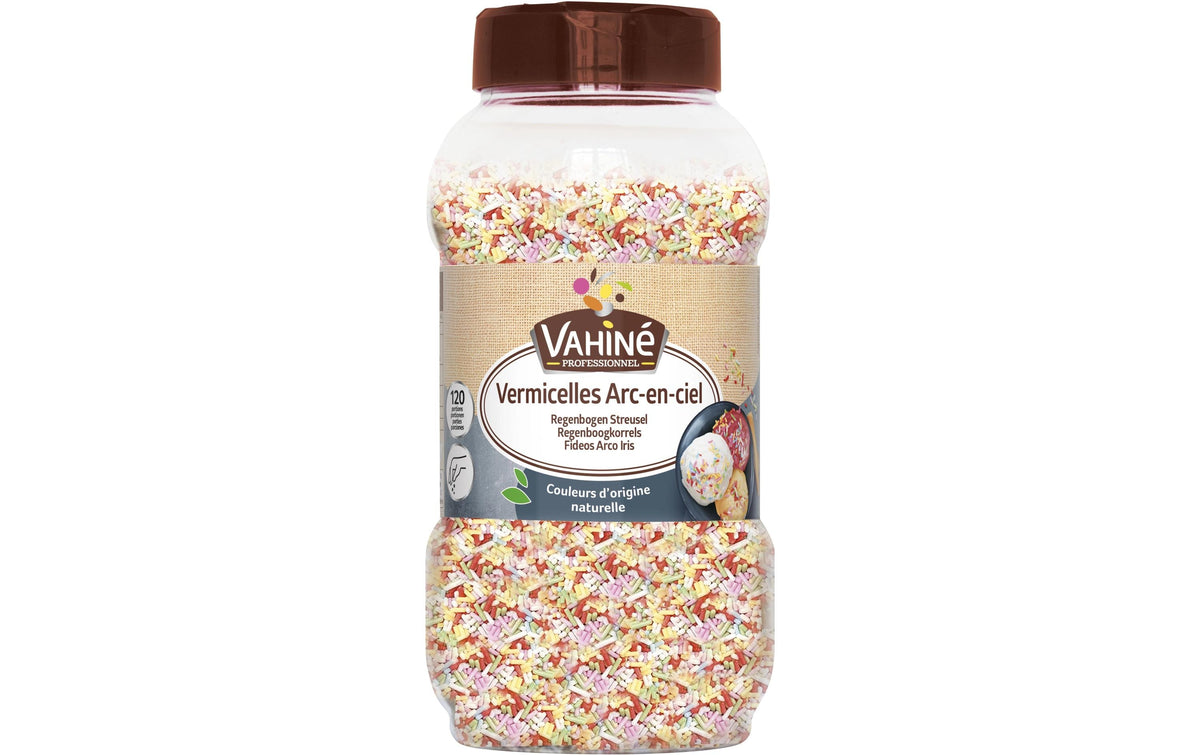 Vahiné Dekor Zuckerstreusel 700g, Dekor für Guetzli, Muffins, CupCake