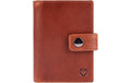 Valenta Card Wallet, Leather - Luxe MagSafe, Cognac